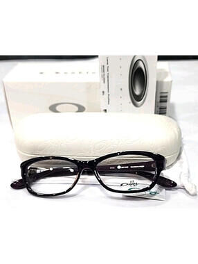 Oakley OX1067-0452 Paceline Black Rasberry Purple Eyeglasses 52-15 142 Box Case